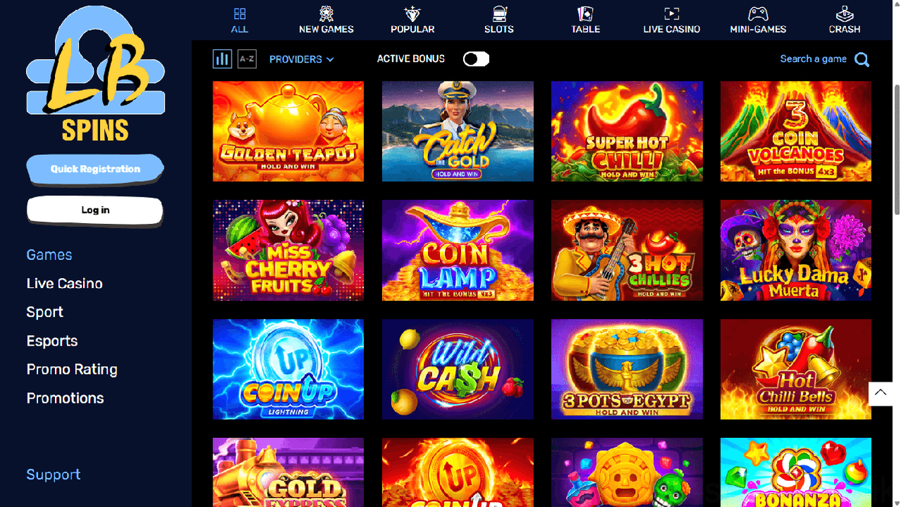 Lbspins Casino Casino